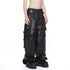 JULIUS 917PAM17 Black / Mechanical Pants